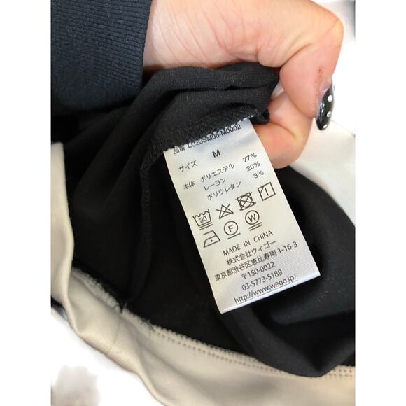 Lucy Virtual Community Asian Japanese Streetwear Menswear NYC Black And White M - Picture 4 of 6